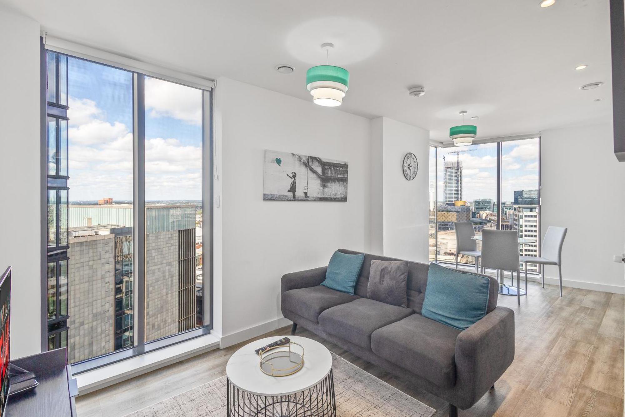 Luxury 2 Bedroom Apartment, On Broad Street! 伯明翰 外观 照片