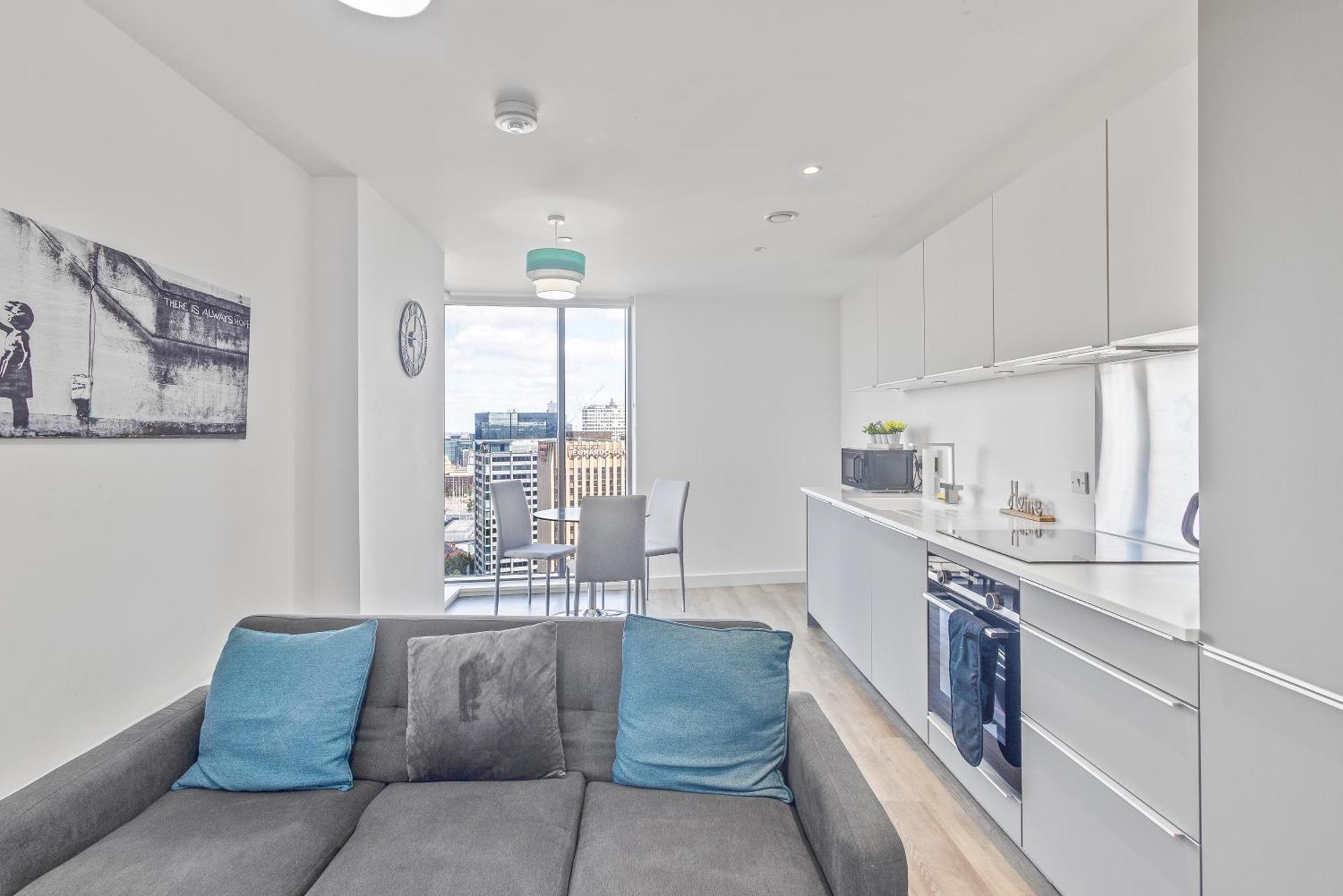 Luxury 2 Bedroom Apartment, On Broad Street! 伯明翰 外观 照片